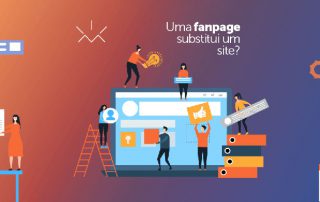 Uma fanpage substitui um site?