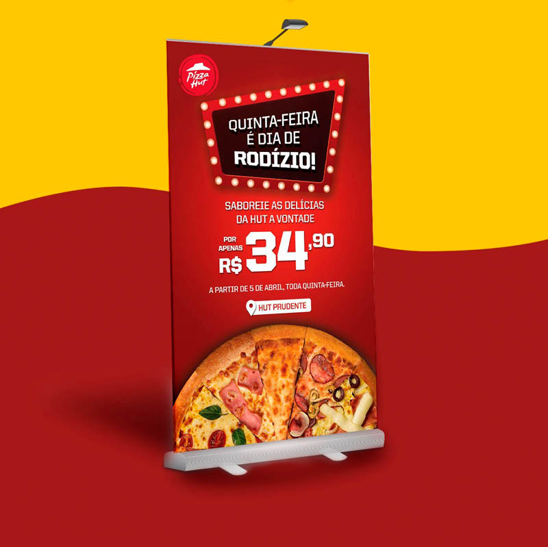 Pizza Hut Natal - Campanha Rodízio