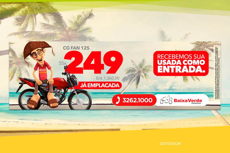 Potiguar Honda Campanha Varejo 2018