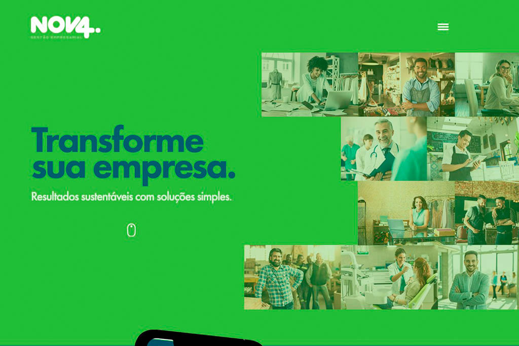 Nov4 Gestão Empresarial Website