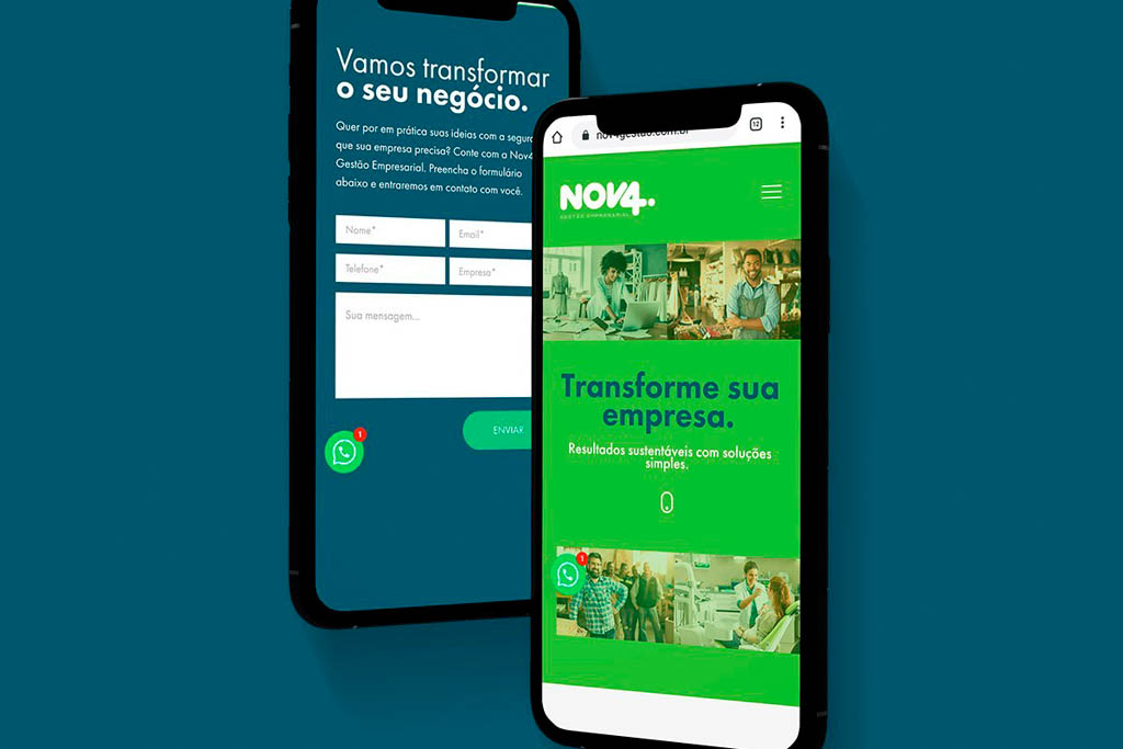 Nov4 Gestão Empresarial Website