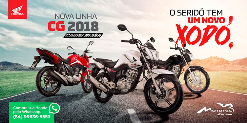 Mototec Honda Campanha CG 2018
