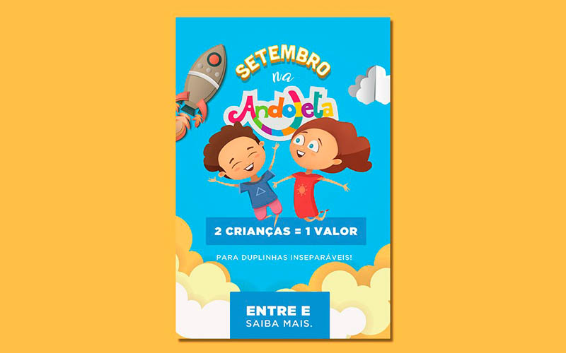 Andoleta Campanha 2 em 1