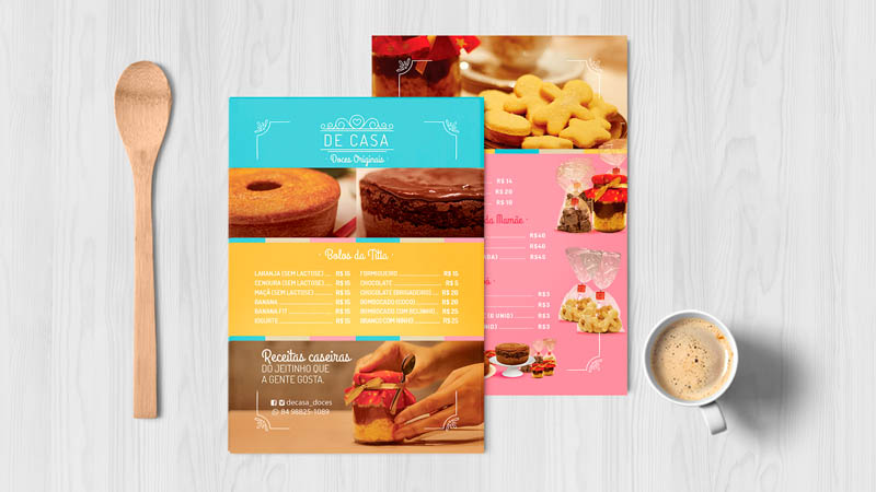 De Casa Doces Originais Flyer