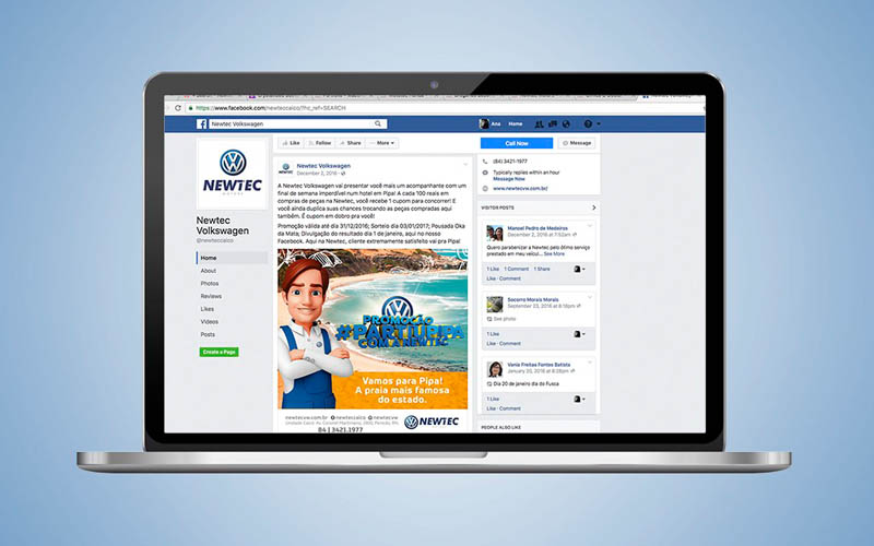 Newtec Motors - Campanha Promoção Partiu Pipa