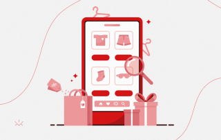 Ilustração de celular ilustrando o artigo 4 dicas para aumentar as vendas virtuais